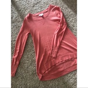Lightweight Coral Sweater Size XS